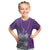 Africa King Proteas Dashiki Motif Kid T Shirt Violet Style - Wonder Print Shop