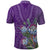 Africa King Proteas Dashiki Motif Polo Shirt Violet Style - Wonder Print Shop