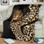 Africa Leopard Skin Pattern Blanket Version 01