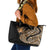 Africa Leopard Skin Pattern Leather Tote Bag Version 01