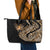 Africa Leopard Skin Pattern Leather Tote Bag Version 01