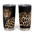 Africa Leopard Skin Pattern Tumbler Cup Version 01