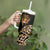 Africa Leopard Skin Pattern Tumbler With Handle Version 01