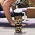 Africa Leopard Skin Pattern Tumbler With Handle Version 01