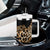 Africa Leopard Skin Pattern Tumbler With Handle Version 01