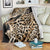 Africa Leopard Skin Pattern Blanket Version 02