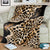 Africa Leopard Skin Pattern Blanket Version 02