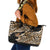 Africa Leopard Skin Pattern Leather Tote Bag Version 02