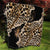 Africa Leopard Skin Pattern Quilt Version 02