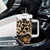 Africa Leopard Skin Pattern Tumbler With Handle Version 02