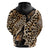 Africa Leopard Skin Pattern Zip Hoodie Version 02 - Wonder Print Shop