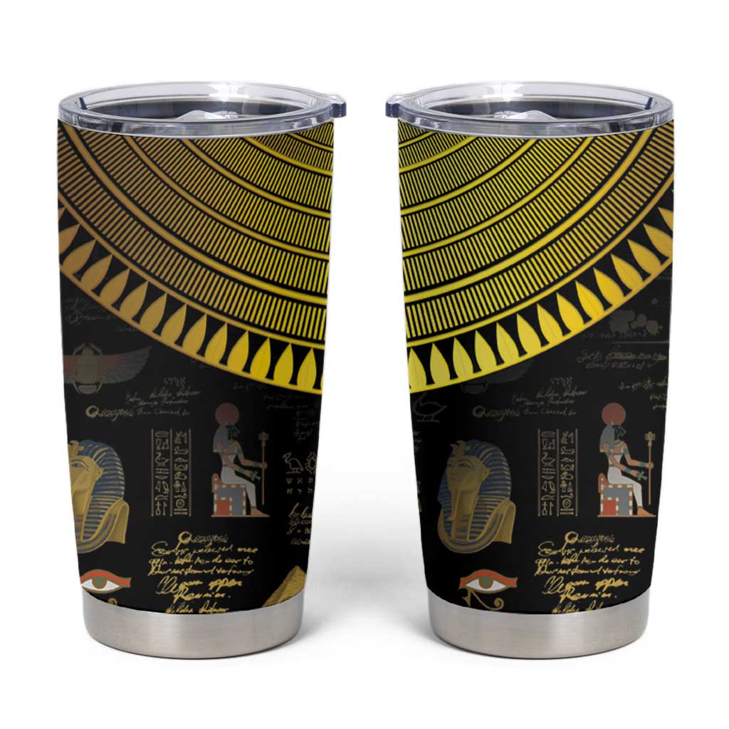 Ancient Egypt and Hieroglyphs Tumbler Cup - Wonder Print Shop