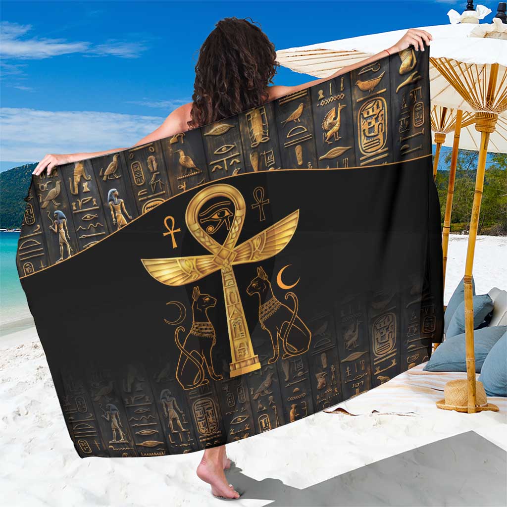 Ankh with Eye of Horus Sarong Ancient Egypt Culture - Wonder Print Shop