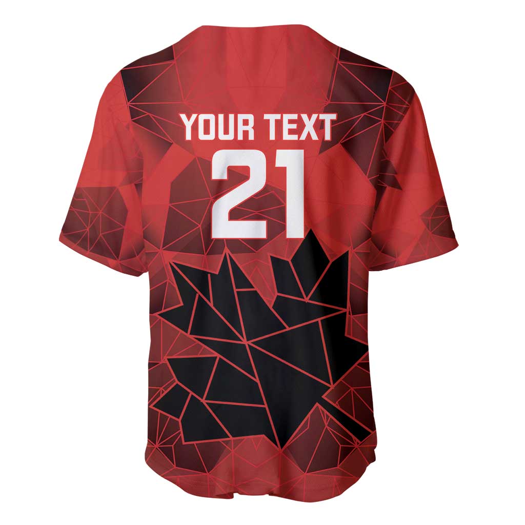 Custom Women Rugby Canada Baseball Jersey Maple Energy Never Stops - Wonder Print Shop