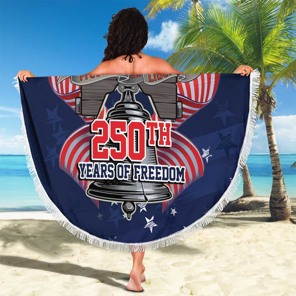 United States 250 Years of Independence Beach Blanket - Wonder Print Shop