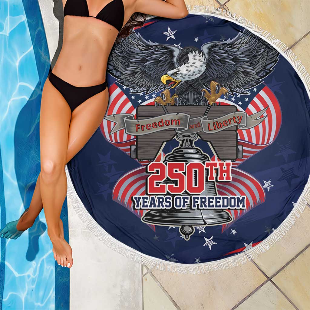 United States 250 Years of Independence Beach Blanket - Wonder Print Shop