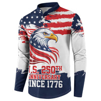 United States Honoring 250 Years of Liberty Button Sweatshirt - Wonder Print Shop