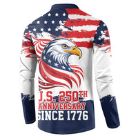 United States Honoring 250 Years of Liberty Button Sweatshirt - Wonder Print Shop