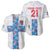 Luxembourg Football Custom Baseball Jersey Les Lions Rouges LT9 - Wonder Print Shop