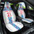 Luxembourg Football Custom Car Seat Cover Les Lions Rouges LT9 - Wonder Print Shop