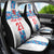 Luxembourg Football Custom Car Seat Cover Les Lions Rouges LT9 - Wonder Print Shop