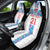 Luxembourg Football Custom Car Seat Cover Les Lions Rouges LT9 - Wonder Print Shop