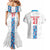 Luxembourg Football Custom Couples Matching Mermaid Dress and Hawaiian Shirt Les Lions Rouges LT9 - Wonder Print Shop