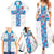 Luxembourg Football Custom Family Matching Summer Maxi Dress and Hawaiian Shirt Les Lions Rouges - Wonder Print Shop