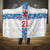 Luxembourg Football Custom Hooded Blanket Les Lions Rouges