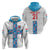 Luxembourg Football Custom Hoodie Les Lions Rouges - Wonder Print Shop