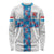 Luxembourg Football Custom Long Sleeve Shirt Les Lions Rouges - Wonder Print Shop