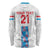 Luxembourg Football Custom Long Sleeve Shirt Les Lions Rouges - Wonder Print Shop