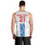 Luxembourg Football Custom Men Tank Top Les Lions Rouges