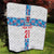 Luxembourg Football Custom Quilt Les Lions Rouges - Wonder Print Shop