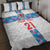 Luxembourg Football Custom Quilt Bed Set Les Lions Rouges - Wonder Print Shop