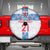 Luxembourg Football Custom Spare Tire Cover Les Lions Rouges - Wonder Print Shop