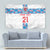 Luxembourg Football Custom Tapestry Les Lions Rouges