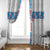 Luxembourg Football Custom Window Curtain Les Lions Rouges - Wonder Print Shop