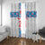 Luxembourg Football Custom Window Curtain Les Lions Rouges - Wonder Print Shop