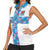 Luxembourg Football Custom Women Sleeveless Polo Shirt Les Lions Rouges - Wonder Print Shop