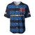 Luxembourg Football Custom Baseball Jersey The Red Lions Tribal Pattern LT9 - Wonder Print Shop