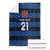 Luxembourg Football Custom Blanket The Red Lions Tribal Pattern