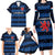 Luxembourg Football Custom Family Matching Long Sleeve Bodycon Dress and Hawaiian Shirt The Red Lions Tribal Pattern LT9 - Wonder Print Shop