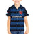 Luxembourg Football Custom Family Matching Puletasi and Hawaiian Shirt The Red Lions Tribal Pattern - Wonder Print Shop