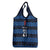 Luxembourg Football Custom Grocery Bag The Red Lions Tribal Pattern