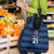 Luxembourg Football Custom Grocery Bag The Red Lions Tribal Pattern