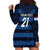 Luxembourg Football Custom Hoodie Dress The Red Lions Tribal Pattern - Wonder Print Shop