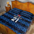 Luxembourg Football Custom Quilt Bed Set The Red Lions Tribal Pattern - Wonder Print Shop