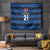 Luxembourg Football Custom Tapestry The Red Lions Tribal Pattern