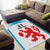 Luxembourg Custom Area Rug Motifs 2021-22 Federation Luxembourgeoise de Rugby LT9 - Wonder Print Shop